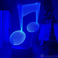 Lampe Musique Note de Musique