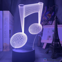 Lampe Musique Note de Musique