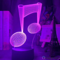 Lampe Musique Note de Musique