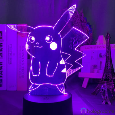 Lampe led murale Pikachu - Peluches Pas Chères