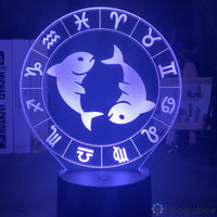 Lampe Signe Astrologique Poissons