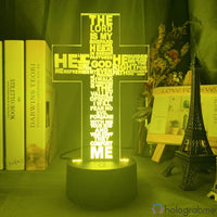 Lampe Religieuse Psaume 23