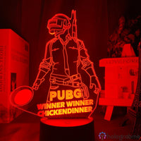 Lampe Jeu Vidéo PUBG Chicken Winner