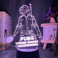 Lampe Jeu Vidéo PUBG Chicken Winner