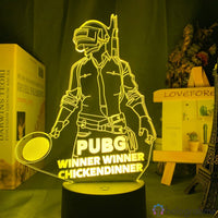 Lampe Jeu Vidéo PUBG Chicken Winner