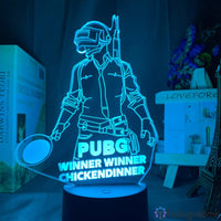 Lampe Jeu Vidéo PUBG Chicken Winner