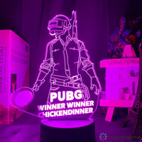 Lampe Jeu Vidéo PUBG Chicken Winner