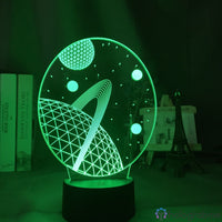 Lampe Espace Saturne