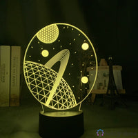 Lampe Espace Saturne