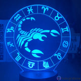 Lampe Signe Astrologique Scorpion