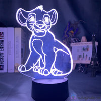 Lampe Roi Lion Simba Assis