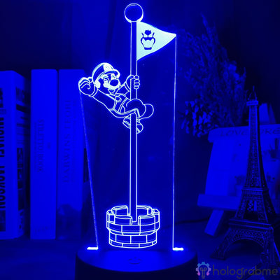 Super Mario - Lampe holographique avec éclairage optique 3D - New Tech  Store