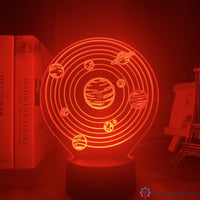 Lampe Espace Système Solaire