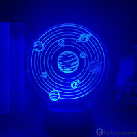 Lampe Espace Système Solaire