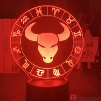 Lampe Signe Astrologique Taureau