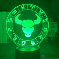 Lampe Signe Astrologique Taureau