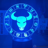 Lampe Signe Astrologique Taureau