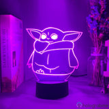 Lampe Star Wars The Mandalorian Yoda