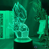 Lampe Dragon Ball Z Vegeta SSJ