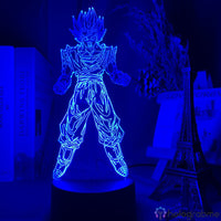 Lampe Dragon Ball Z Vegetto Blue