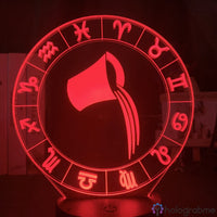 Lampe Signe Astrologique Verseau