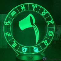 Lampe Signe Astrologique Verseau