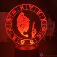 Lampe Signe Astrologique Vierge