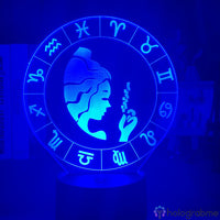 Lampe Signe Astrologique Vierge