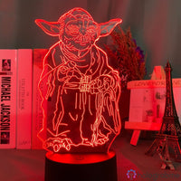 Lampe Star Wars Maître Yoda