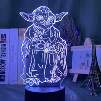 Lampe Star Wars Maître Yoda