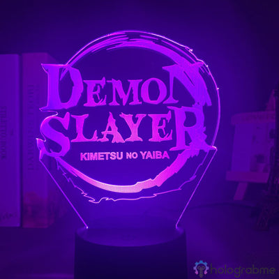 Lampe Demon Slayer Logo