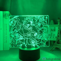 Lampe Demon Slayer Personnages Cultes