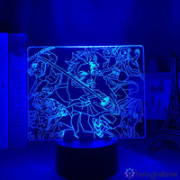 Lampe Demon Slayer Personnages Cultes