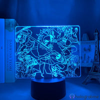 Lampe Demon Slayer Personnages Cultes