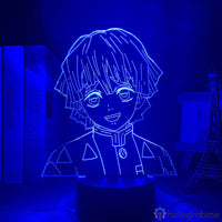 Lampe Demon Slayer Zenitsu Face