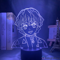 Lampe Demon Slayer Zenitsu Face