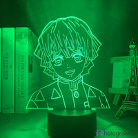 Lampe Demon Slayer Zenitsu Face