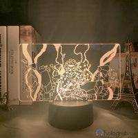 Lampe Demon Slayer Zenitsu vs Spider