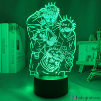 Lampe Jujutsu Kaisen Gojo et ses amis
