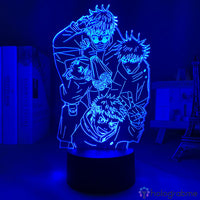 Lampe Jujutsu Kaisen Gojo et ses amis