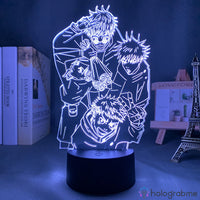 Lampe Jujutsu Kaisen Gojo et ses amis