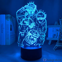 Lampe Jujutsu Kaisen Gojo et ses amis