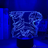 Lampe Jujutsu Kaisen Gojo x Sukuna