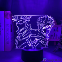 Lampe Jujutsu Kaisen Gojo x Sukuna