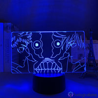 Lampe Jujutsu Kaisen Itadori x Fléaux x Megumi