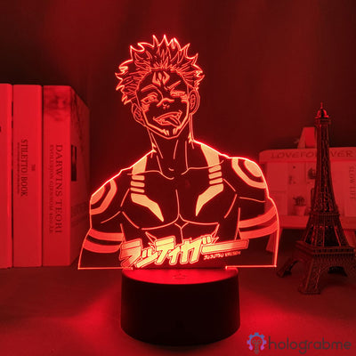 Lampe Jujutsu Kaisen Tatouages de Sukuna