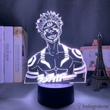 Lampe Jujutsu Kaisen Tatouages de Sukuna