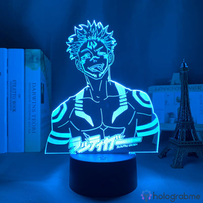 Lampe Jujutsu Kaisen Tatouages de Sukuna