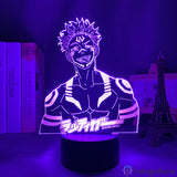 Lampe Jujutsu Kaisen Tatouages de Sukuna