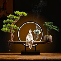 Lampe Porte-Encens Bhumisparsha Mudra